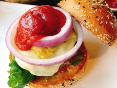 招牌芝士王汉堡-Lets burger非常汉堡·环球风味(蓝色港湾店)