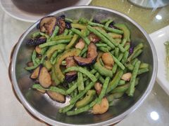 茄子豆角炒苦瓜-绿丰园农家菜(南北大厦店)