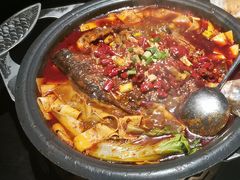 -探鱼·鲜青椒爽麻烤鱼(广州花都来又来店)