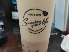 珍珠奶茶-85度C(广州石牌桥店)