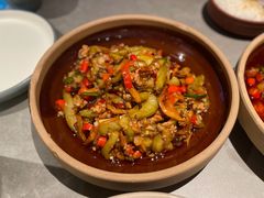 肉沫茄子煲-潇湘阁(汉光百货店)