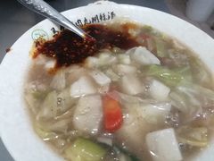 -清真马乐贝腊牛肉蛋黄菜夹馍(马蓉洒金桥店)