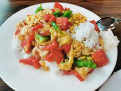 西红柿鸡蛋盖饭-朝汉美食村(滏东总店)