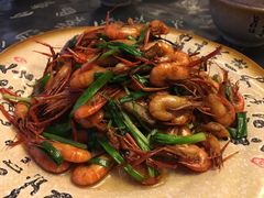 葱爆河虾-75幢私房菜馆