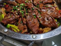 辣卤鸭头-鸭王烤鸭店(三里河店)
