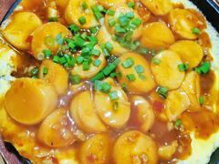 铁板浇汁日本豆腐-嘉年华面包房餐厅（饺子馆）(陶然亭店)