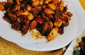Braised Goose Heart with Garlic