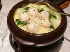 手打墨鱼丸煲淋斗门白菜-大鸽饭(体育西路店)