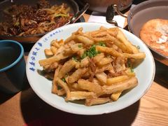 咸蛋黄炒茄子-吃饭皇帝大(解放西路店)