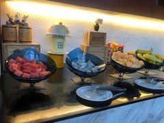 自助取餐区-华强广场酒店-椰香高空自助餐厅