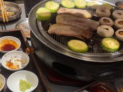 -围炉肉舍•炭烤活鳗•丹东海鲜烤肉(步行街店)