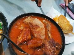 番茄浓汤鸡翅猪扒通粉-华嫂冰室(尖沙咀店)