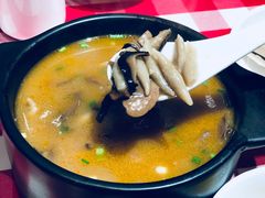 蘑菇汤莜面鱼鱼-西贝(东城万达广场店)