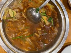 小酥肉炖白菜-山东宾馆·齐鲁苑餐厅