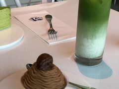 Iced Sencha Green Tea-Lady M Cake Boutique(W 3rd St)