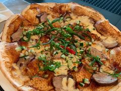 北京烤鸭薄底披萨-Pizza Express(机场T1店)