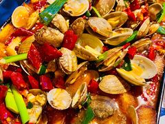 特色花蚬子玉米饼-419海鲜烧烤大排档