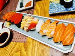 火炙寿司握组合-林妈妈村·日式料理(宝山万达店)