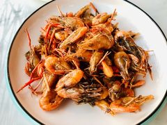 古法油爆虾-锦園(伊势丹美食城店)