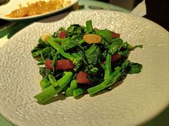 芥兰炒脆肠-百味馆·海鲜·湛江菜(后海花园店)