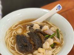 虾爆鳝面-奎元馆.百年奎元.非遗传承(西湖边的解放路店)