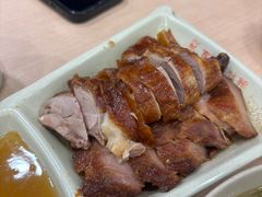 烧鸭拼叉烧-百家鸡味馆(清泰店)