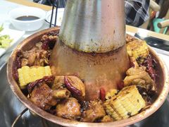 秘制火锅鸡-小V家秘制火锅鸡(苹果园东路店)