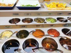自助调料区-海底捞火锅(关山保利店)
