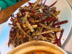 干煸茶树菇-廉厨干煸鸡·地标名菜(民富园店)