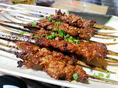 黑椒牛肉-大漠留香盐池滩羊烧烤餐厅(向阳步行街店)