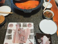 -景明轩•养生酸汤鱼火锅 云贵鲜菌 现舂野果酸汤(王寨小区店)