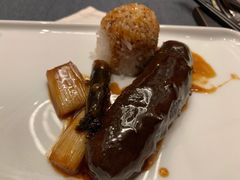 葱烧海参配乌米菌-鲁采LU STYLE(新天地店)