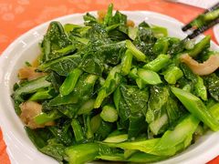 猪油渣炒菜心-深运潮州粥(水库店)