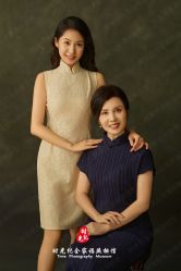 -时光纪亲子全家福照相馆(静安店母女写真父母纪念照)