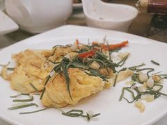 沙葱炒鸡蛋-那达慕蒙古风味酒楼