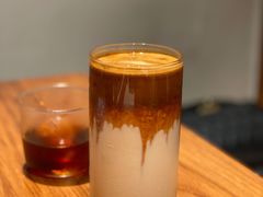 红豆沙拿铁-Line 咖啡(石厦花园店)