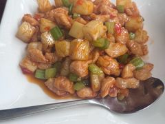 菠萝鸡丁-怡得观滇餐厅·地道昆明菜·1996(海埂大坝店)