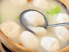 鲜芥兰鱼丸汤-江南外婆桥·禾城记忆(南湖店)