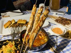 烤带籽多春鱼-三个大叔东北烧烤·砂锅菜(西三旗店)