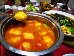 鱼浮浓汤-国生茶庄·地道农家菜团建活动