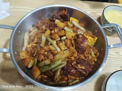 内蒙焖面-内蒙焖面大盆骨餐馆(山大路店)