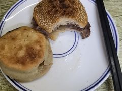 烧饼夹肉-永盛斋小吃(故宫店)