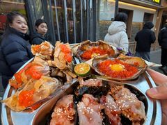 -草家酱蟹炭火烤肉店(珲春南路一店)
