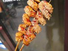 烤面筋-小红旗臭豆腐炸冷面(万达店)