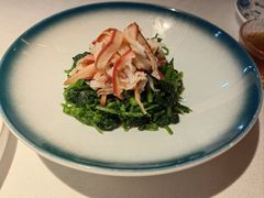 芥兰苗炝拌北极贝-醉舍·新淮扬菜(长宁龙之梦店)