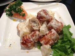 菠萝油条虾-鹿港小镇(悠唐店)