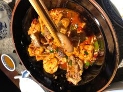 油豆腐焖鸡-老湖南民间菜·牛肉十八炒(花都店)