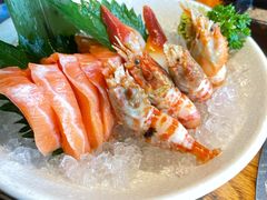 三文鱼刺身-赤坂亭M9和牛烧肉(世博源店)