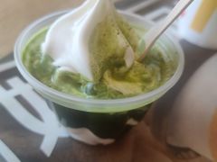 特浓抹茶雪冰-麦当劳(小白楼店)