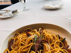 黑椒牛肉炒意面-哈布斯扒房(华发商都店)